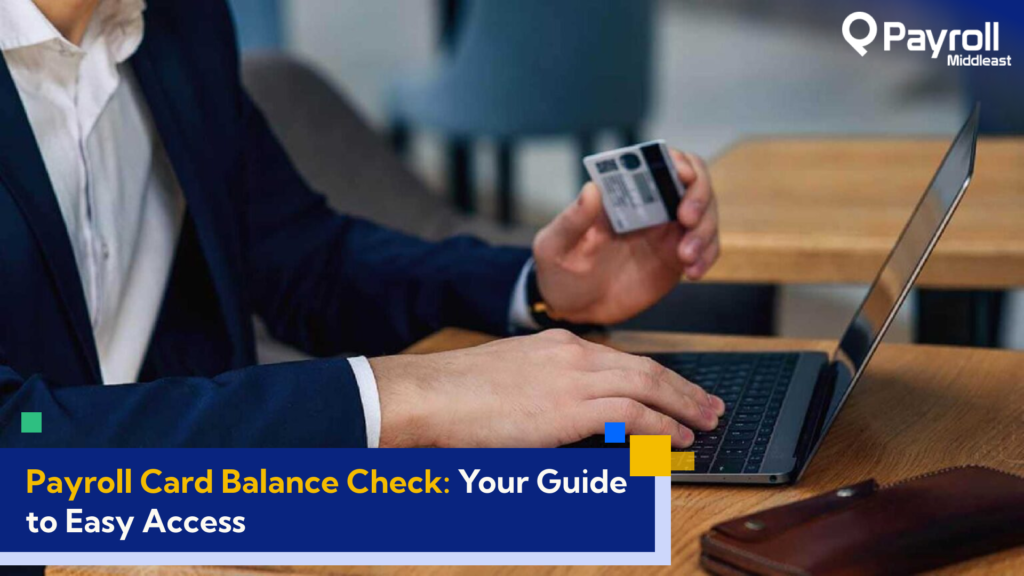 Payroll Card Balance Check